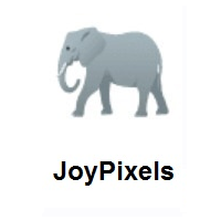 Elephant on JoyPixels