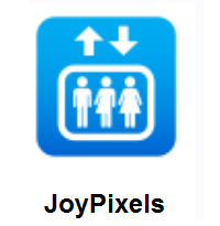 Elevator on JoyPixels