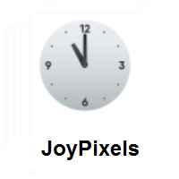 Eleven O’clock on JoyPixels