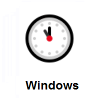 Eleven O’clock on Microsoft Windows