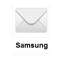 Envelope on Samsung