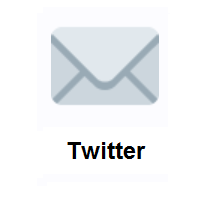 Envelope on Twitter Twemoji