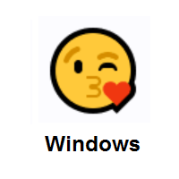 Face Blowing A Kiss on Microsoft Windows