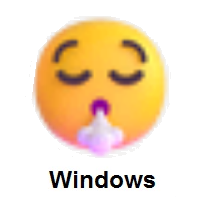 Face Exhaling on Microsoft Windows
