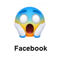 Scared: Face Screaming in Fear on Facebook