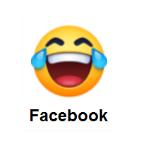 Face with Tears of Joy on Facebook