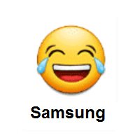Face with Tears of Joy on Samsung