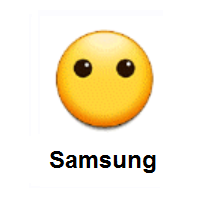 Spying Eyes: Face Without Mouth on Samsung