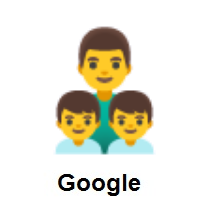 Family: Man, Boy, Boy on Google Android