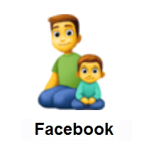 Family: Man, Boy on Facebook