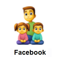 Family: Man, Girl, Boy on Facebook