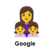 Family: Woman, Girl, Girl on Google Android