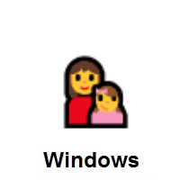 Family: Woman, Girl on Microsoft Windows