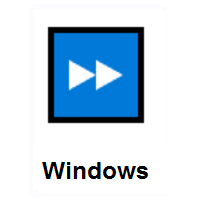 Fast-Forward Button on Microsoft Windows