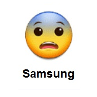 Shaky: Fearful Face on Samsung