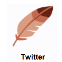 Feather on Twitter Twemoji