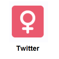 Female Sign on Twitter Twemoji