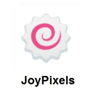 Narutomaki: Fish Cake with Swirl on JoyPixels