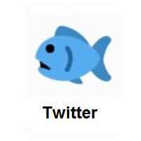 Fish on Twitter Twemoji