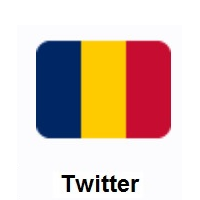 Flag of Chad on Twitter Twemoji