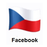 Flag of Czechia on Facebook