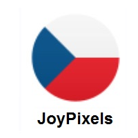 Flag of Czechia on JoyPixels