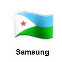 Flag of Djibouti on Samsung