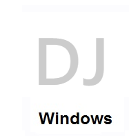 Flag of Djibouti on Microsoft Windows
