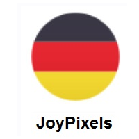 Flag of Germany on JoyPixels