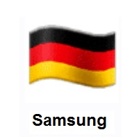 Flag of Germany on Samsung