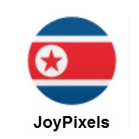 Flag of North Korea on JoyPixels