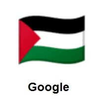 Flag of Palestinian Territories on Google Android