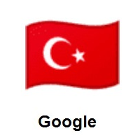 Flag of Turkey on Google Android