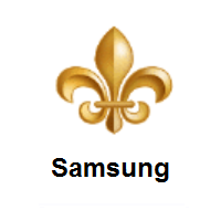 Fleur-De-Lis on Samsung