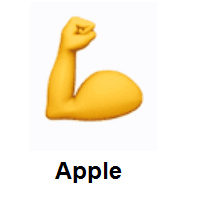 Flexed Biceps on Apple iOS