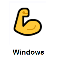 Flexed Biceps on Microsoft Windows