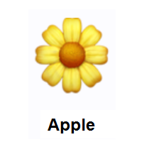 Flower on Apple iOS