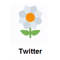 Flower on Twitter Twemoji