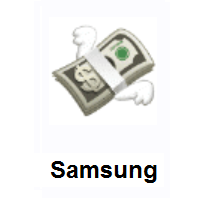 Flying Banknote on Samsung