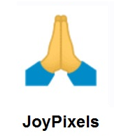 Folded Hands on JoyPixels