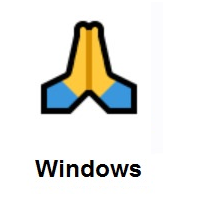 Folded Hands on Microsoft Windows