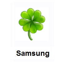 Four-Leaf Clover on Samsung
