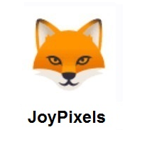Fox on JoyPixels