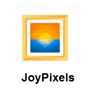 Framed Picture on JoyPixels
