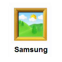 Framed Picture on Samsung