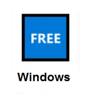 FREE Button on Microsoft Windows