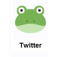 Frog on Twitter Twemoji