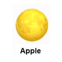 Full Moon on Apple iOS