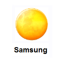 Full Moon on Samsung