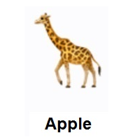 Giraffe on Apple iOS